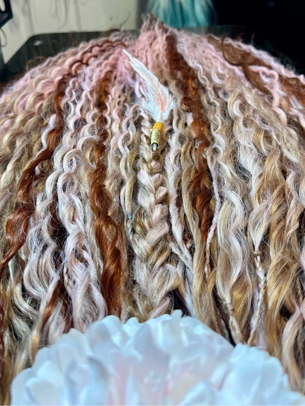 Handmade stylish braided